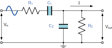 Passive Band Pass RC Filter