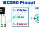BC550 transistor