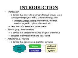 Introduction to Sensors and Transducers